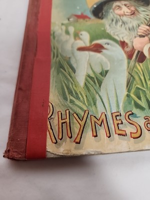 コレクション Y GANDER RHYMES Antique Father Gander,s Rhymes & Jingles Book 1901. Signed