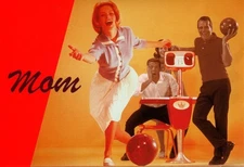 Happy Birthday Mom Bowling Ball Bowler Spare Strike Dayspring Greeting Card