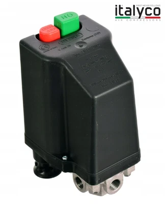 PRESSOSTATO COMPRESSORE NEMA TRIFASE CON PROTEZIONE TERMICA REGOLABILE - Imagen 1 de 4