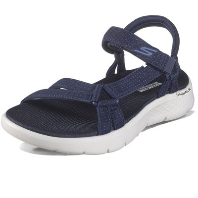 Skechers Go Walk Flex Sandal Schuhe - Sublime 141451-NVY Blau