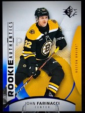 2025-26 Upper Deck SP - John Farinacci #126 - Rookie Authentics Blue (RC)