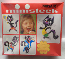 Mosaik Ministeck Katinchen Teile: 1493 (045) Vintage 70er/70er Ungebaut