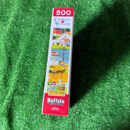 Buffalo Games - Charles Wysocki - Jolly Hill Farms - 500 Piece Jigsaw Puzzle NEW - Picture 7 of 9