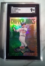 1998 donruss #53 Chipper Jones Crusade Green 239/250