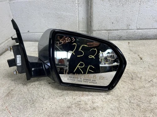 2021 FORD EXPEDITION Passenger Side View Mirror Gloss Black Aluminum Cap Power 
