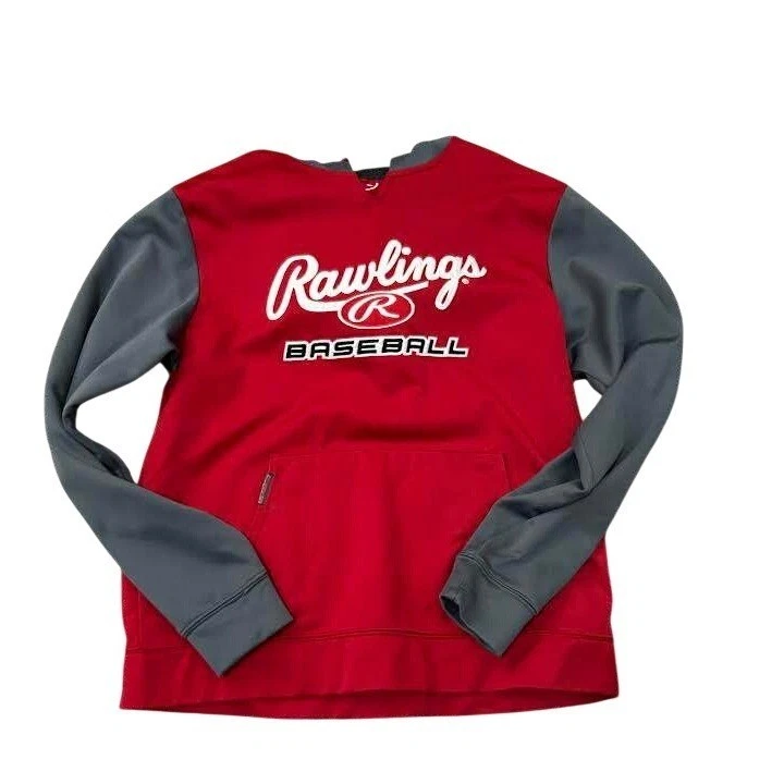 Rawlings Pullover In Pile Uomo, Maniche Lunghe, 100% Poliestere, Giacca Con Zip, Abbigliamento Sportivo - 2