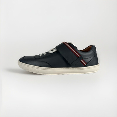 $600 Bally Oasys Gray Leather Sneakers size US 10, EU 43