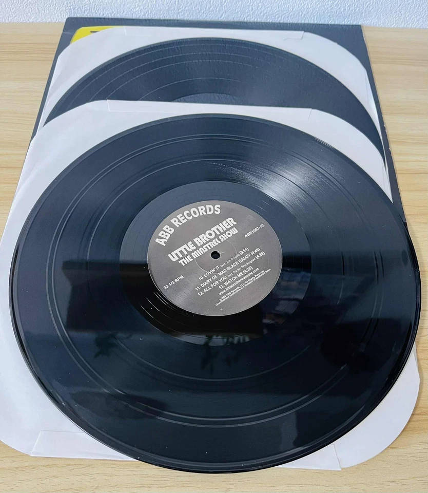 Little Brother / The Minstrel Show 2005 US BLACK 2LP ABB Records ABB 10671 Elzhi - Image 4 of 4