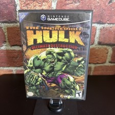 Incredible Hulk Ultimate Destruction Nintendo GameCube 2005 No Game W/Manual