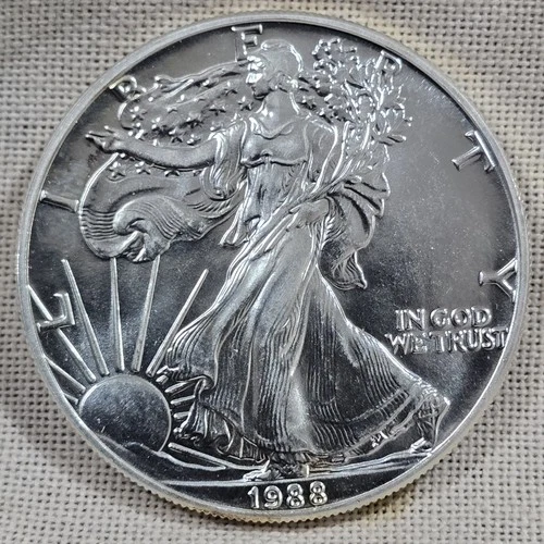 MS++ 1988 1 oz Silver American Eagle