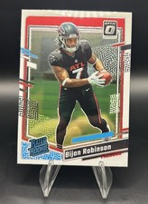 Bijan Robinson 2023 Panini Optic Rated Rookie Base #206 Falcons RC