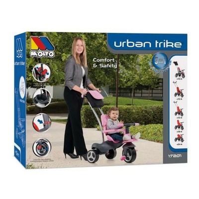 Dreirad Urban Trike Moltó 17201 98 cm Rosa [98 cm]