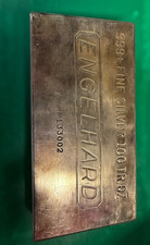 Engelhard - 100 Oz .999 Fine Silver Bar Oz -Secondary Struck or Poured