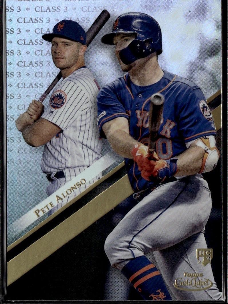 2019 Topps Gold Label #31 Pete Alonso Class 3 K10