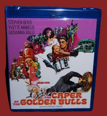 NEW RARE OOP KINO LORBER THE CAPER OF THE GOLDEN BULLS MOVIE BLU RAY 1967