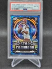 2024 Topps Cosmic Chrome Jayden Daniels Star Command Blue /99 PSA-8