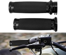 Motorcycle 1 inch Grips Handlebar Fit for Harley 25MM Throttle Hand Sportster...