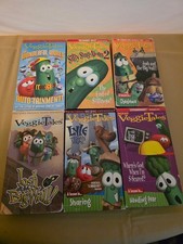 VeggieTales VHS Tapes Lot Of 6