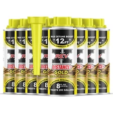 REV X Distance+ Gold Diesel Fuel Treatment - 8 fl. oz. (8 Pack)