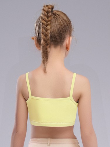 Kids Girls Vest Ballroom Camisole Undershirt Crop Top Underwear Summer Dance - Bild 23 von 42