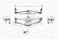 WischergestÄNge Vorne FÜR Vw, Skoda, Seat - Magneti Marelli 085570190010