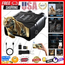 Night Vision Goggles Binoculars with Remote Monitor on App  Crystal Clear 4K...