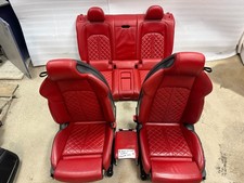 18-23 Audi S5 A5 RS5 B9 Rot Leder Vorne Hinten Sitze Beheizt Massage W/Paneele