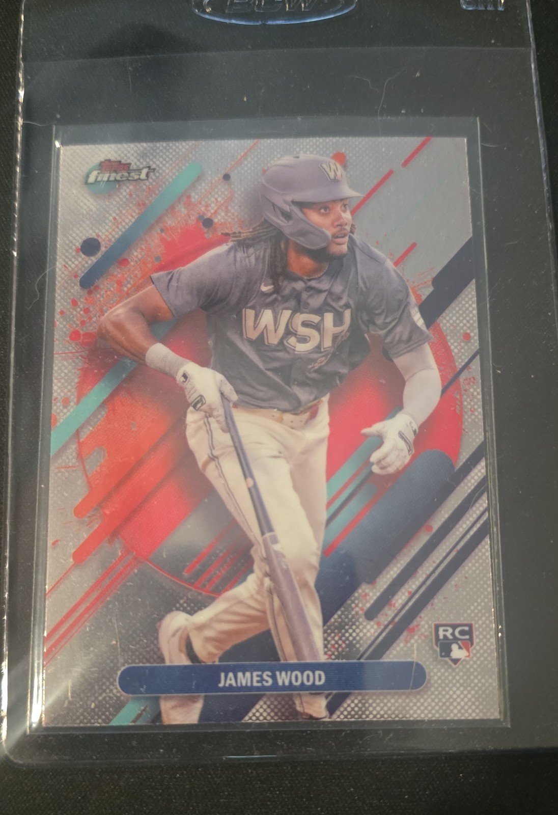 2025 Topps Finest - Rare James Wood #300 (RC) Cc66