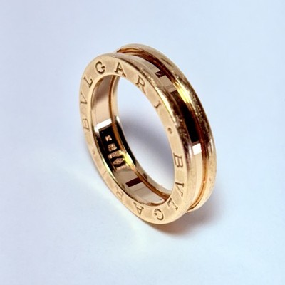 Bvlgari B.zero1 18K Yellow Gold 4.5mm Size 7 Ring 7.9g | eBay