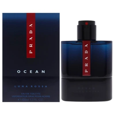 Prada Luna Rossa Ocean Eau de Toilette 100ml Spray New & Sealed