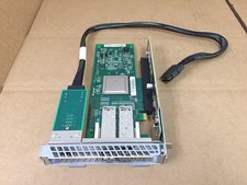 Qlogic QLE2562-WB Dual Port PX2810403-43 Adapter Card w/G15237-250 &SAS Expender
