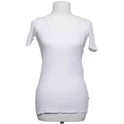 81 Hours, T-shirt, Größe: S, Weiß, Baumwolle, Einfarbig, Damen #quO