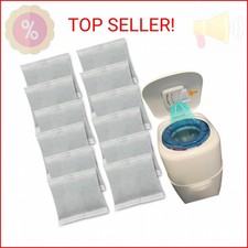 ShuRex 12 Pack Diaper Pail Carbon Filters for Playtex Diaper Genie Complete and