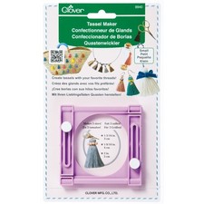 Tassel Maker Small Clover 9940 tool sewing embellishment yarn trim plastic