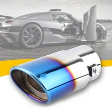 Car Accessories Exhaust Pipe Tip Rear Tail Throat Muffler Stainless Steel Round Car Accessories Exhaust Pipe Tip Rear Tail Throat Muffler Stainless Steel Round