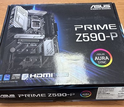 NOT WORKING'' Asus PRIME Z590-P LGA 1200 Intel Z590 SATA 6Gb/s ATX Intel MB