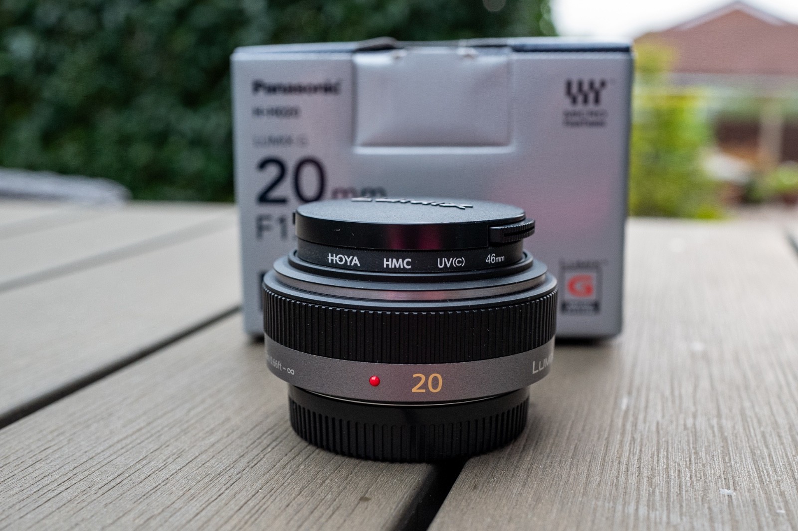 Panasonic Lumix G H-H020 20mm f/1.7 Aspherical Lens for DSLR Camera