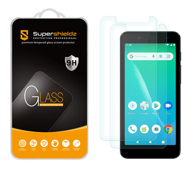 [2-Pack] Supershieldz Tempered Glass Screen Protector for Unimax UMX U696CL