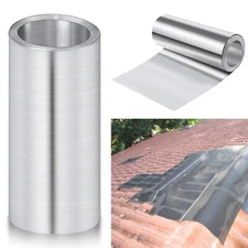 8'' x 20' Aluminum Flashing Roll - Roof Flashing, 0.2mm Thickness Aluminum Ro...