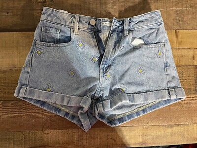 Pacsun Flower Mom Jean Shorts Size 23