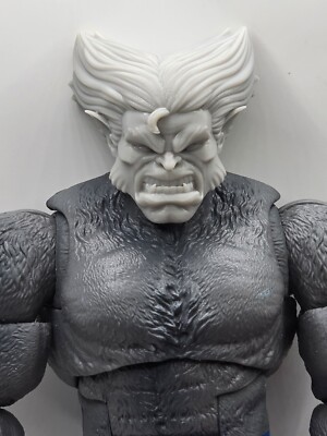 3d Printed X-men 97 BEAST LARGE ANGRY HEAD 6'' Joe Classified/Marvel Legends