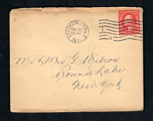 PH62f Dec. 20,1911 back Christmas Seal S.C. # WX7? WX8? American Red Cross - Picture 2 of 3