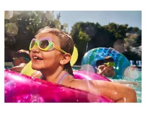 Speedo Maschera Scout per Bambini Vista Espansione Maschera da Nuoto, Senza Perdite, Ampia Vista - Età 3 - 6 - Foto 6 di 7