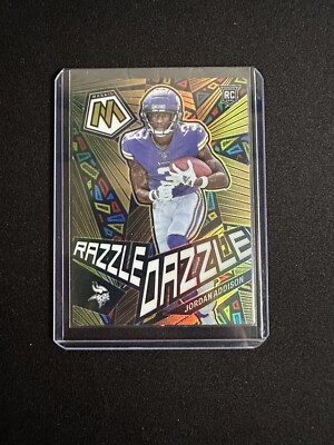 2023 Jordan Addison Razzle Dazzle Vikings Rookie Card