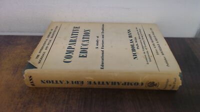 			Comparative Education, Nicholas Hans, Routledge and Kegan Paul, 1		