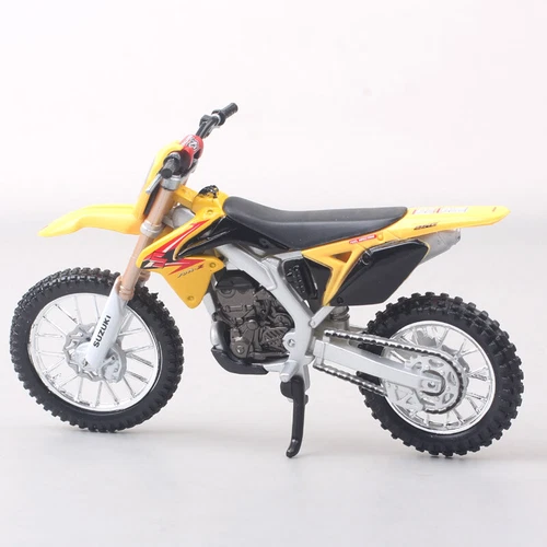 Bburago 1:18 scale Suzuki RM-Z450 Dirt Bike RMZ450 motorcycle Motocross model - Picture 11 of 17