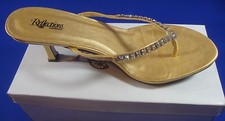 NEW Reflections by Saugus Shoe Gold 360B Size 12
