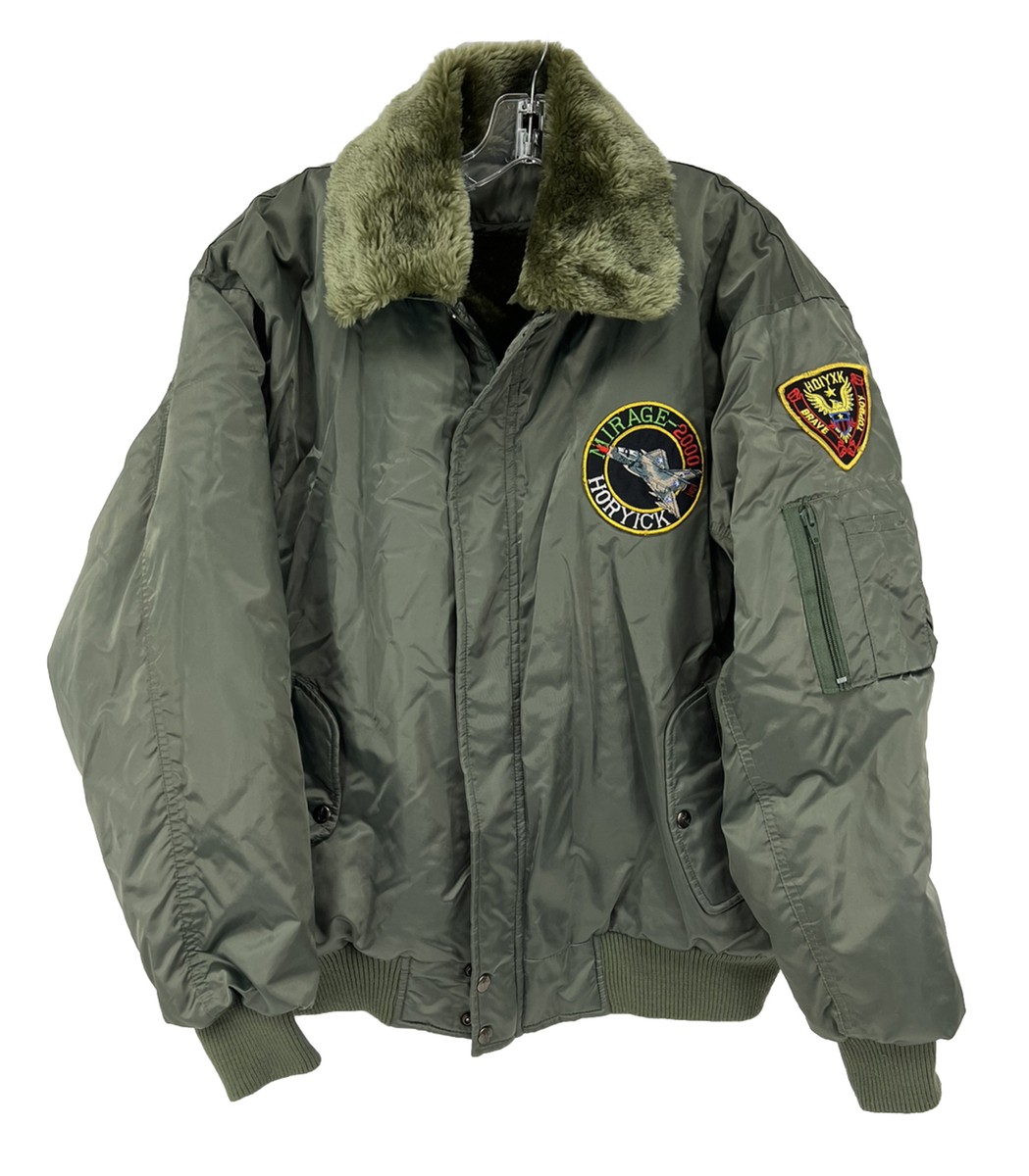 Vintage Military Air Force Mirage 2000 Alpha Industries Flyers MA