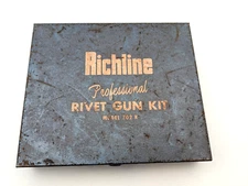 Richline Professional Rivet Gun Kit - Model 702 K - Pre-owned