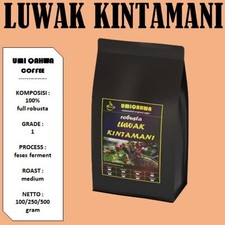 Robusta Kopi Luwak Coffee Bali Kintamani fresh roasted 100gr WHOLE BEANS